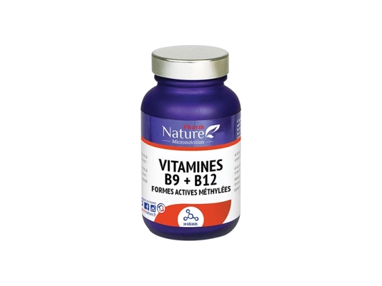 Vitamines B9 + B12 - 30 gélules