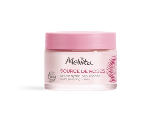 Melvita Source de roses Crème hydratante repulpante BIO - 50ml