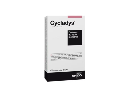 Cycladys Douleurs du cycle menstruel - 45 comprimés