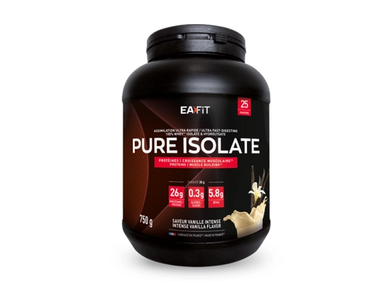 Pure isolate saveur vanille intense- 750g