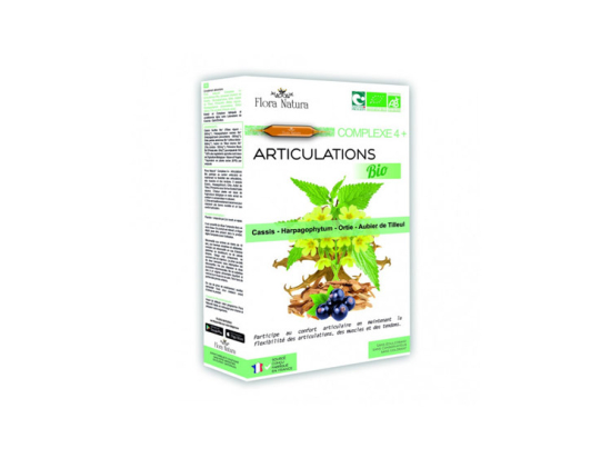 Flora Natura Complexe 4+ Articulations BIO - 20 ampoules