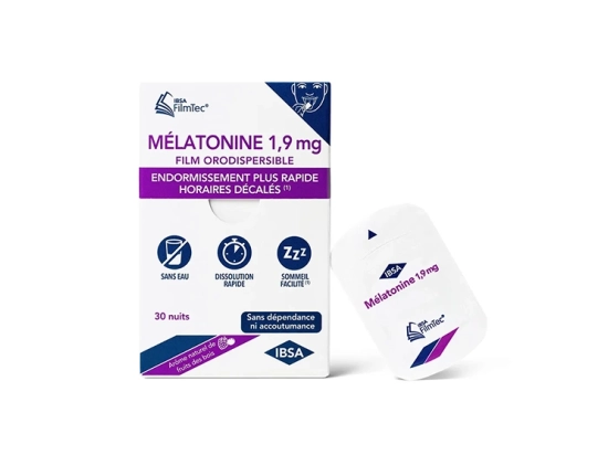 Film Orodispersible Mélatonine 1.9mg - 30 films