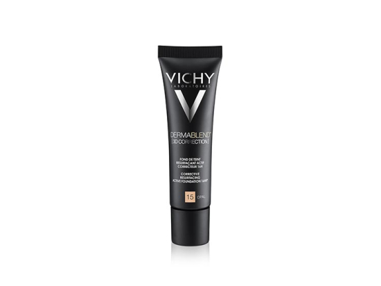 Vichy Dermablend fond de teint resurfaçant actif correcteur 16h Teinte 15 Opal - 30ml