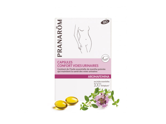 Pranarôm Aromafemina Capsules Confort voies urinaires BIO - 30 capsules