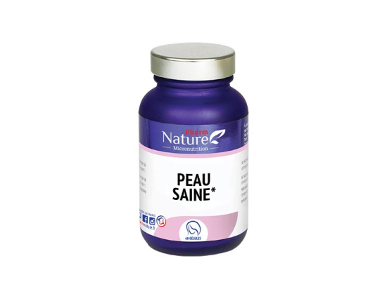 Pharm Nature Micronutrition Peau Saine - 60 gélules