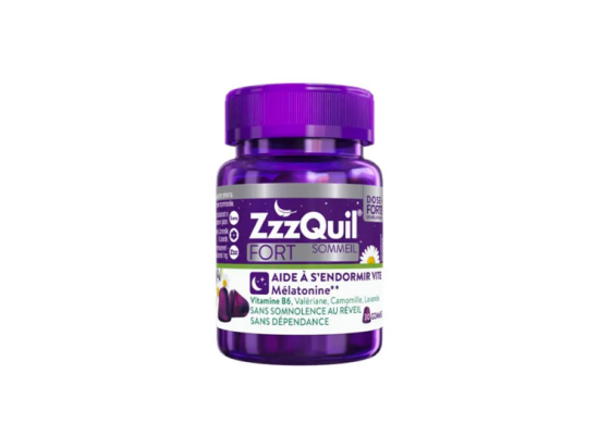 ZzzQuil sommeil fort - 30 gummies