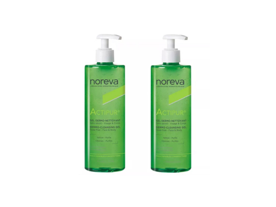 Noreva Actipur Gel Dermo-Nettoyant - 2x400ml