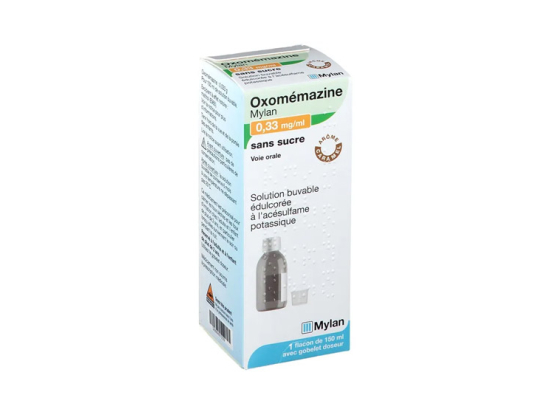 Oxomemazine 0,33mg/ml Sirop pour la Toux - 150ml