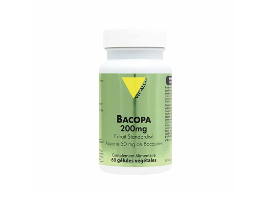 Vitall+ Bacopa 200mg - 60 gélules