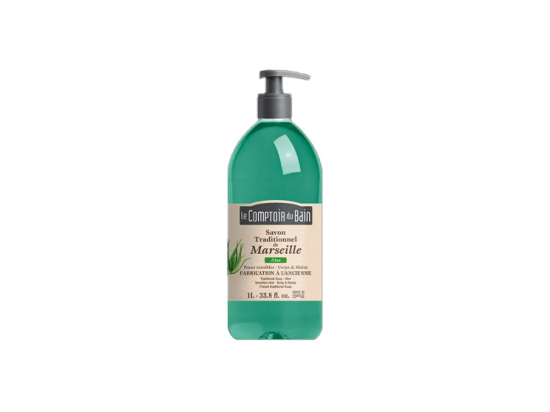 Le Comptoir Du Bain Savon Traditionnel De Marseille  Aloe - 1L