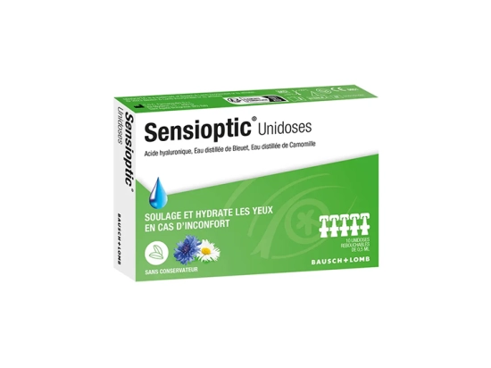 Sensioptic Unidose - 10 unités