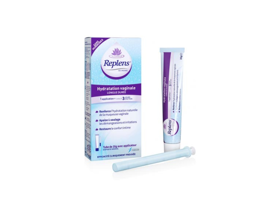 Replens Gel Hydratation vaginale Longue durée - 35g