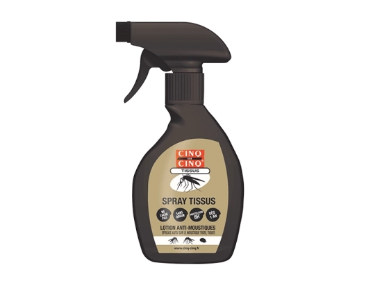 Cinq sur Cinq Spray Tissus Lotion Anti-moustiques - 250ml