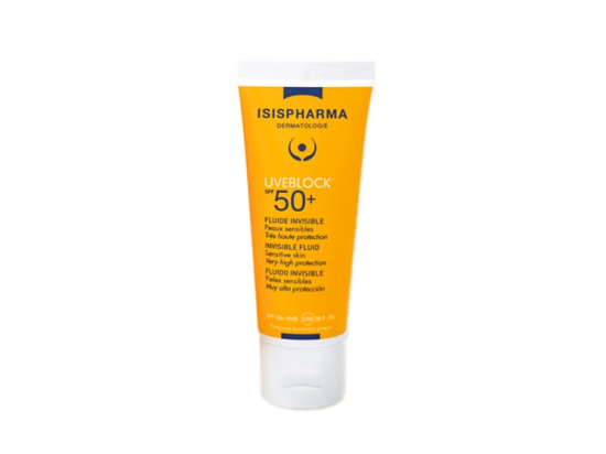 Isispharma Uveblock SPF50 + Fluide Invisible - 40 ml