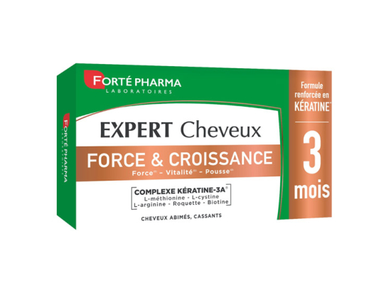 Expert Cheveux Force et Croissance - 90 Comprimés