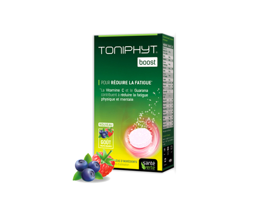 Santé verte Toniphyt boost citron vert - 30 capsules