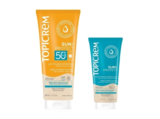 Sun Protect Lait Solaire Hydratant SPF50+ - 200ml + Gelée Fraîche Après-soleil OFFERTE