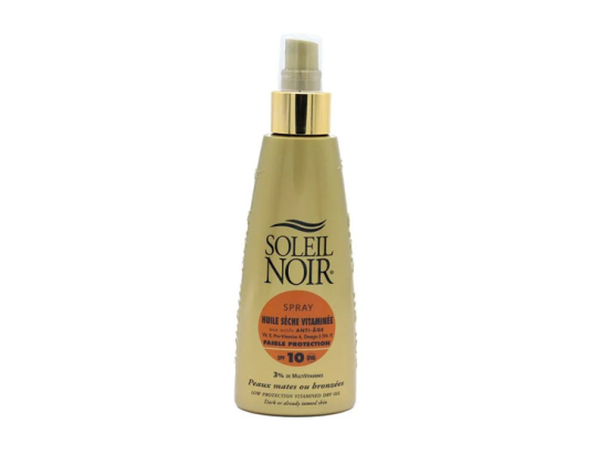 Soleil Noir Huile sèche vitaminée SPF10 - 150ml