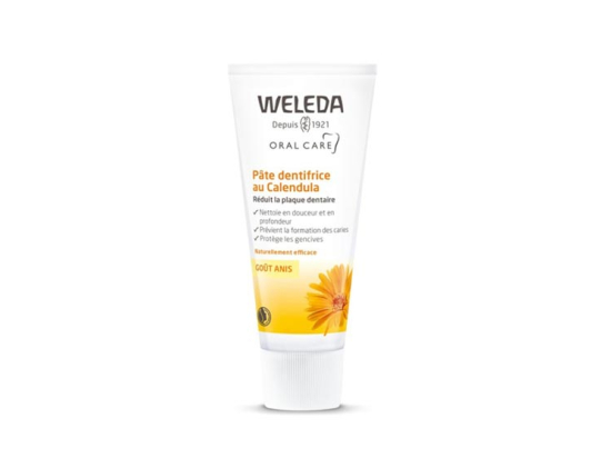 Weleda Oral Care Pâte Dentifrice au Calendula - 75ml