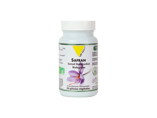 Vit'all+ Safran BIO - 30 gélules