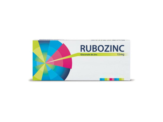 Rubozinc 15mg - 30 gélules