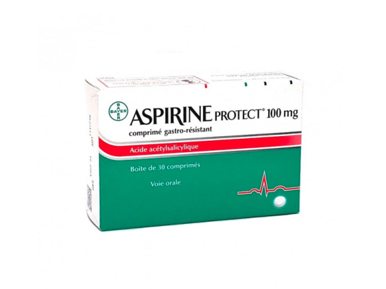 Aspirine protect 100mg - 30 comprimés