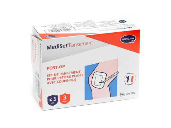 Mediset Pansement Post-opératoire Petites Plaies - 3 soins