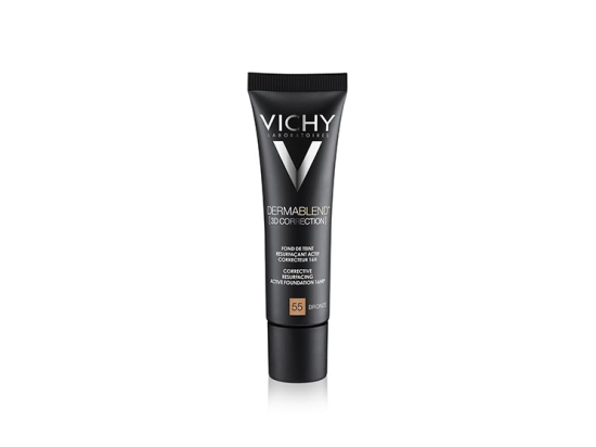 Vichy Dermablend fond de teint resurfaçant actif correcteur 16h Teinte 55 Bronze - 30ml