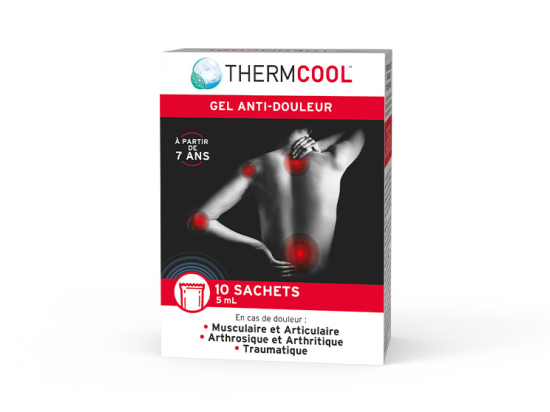 Thermcool Sachets Anti-douleur - 10x5ml