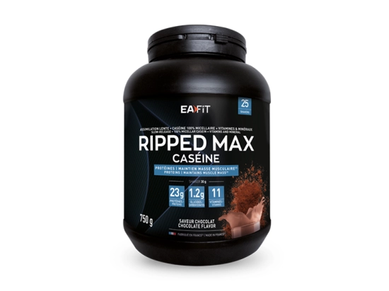 Ripped Max caseine chocolat - 750g