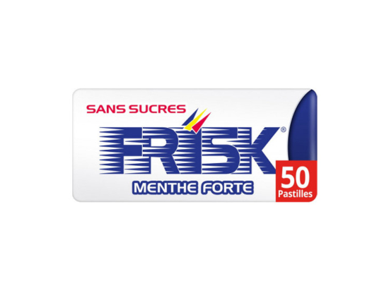 Mini Pastilles Sans Sucres Menthe Forte - 50 pastilles