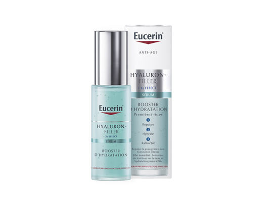 Eucerin Hyaluron-Filler + 3x Effect Sérum booster d'hydratation - 30ml