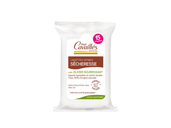 Rogé Cavaillès Lingettes secheresse - 15 lingettes