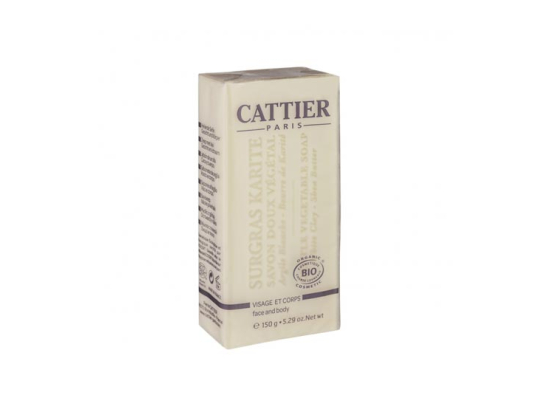 Cattier Savon surgras au Karité - 150g