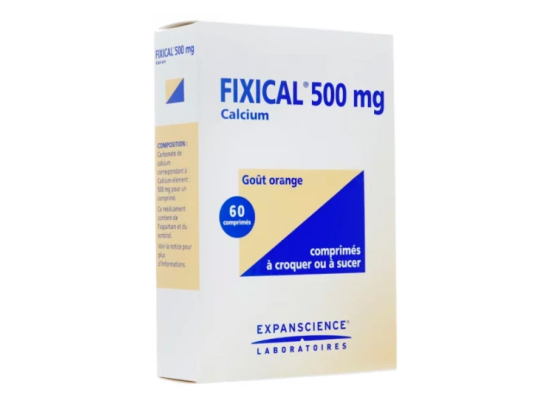 Fixical 500mr - 60 comprimés