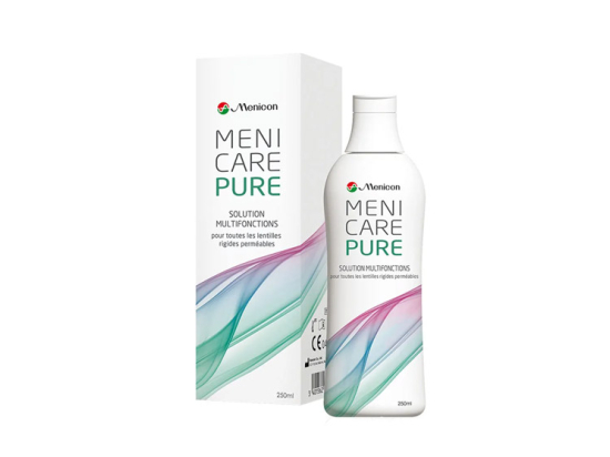 MeniCare Pure Solution multi-fonctions pour lentilles rigides perméables - 250ml