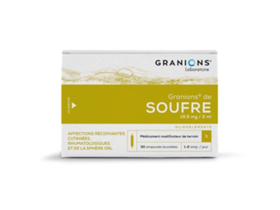 Soufre  - 30 ampoules