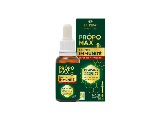 Lehning Propomax Immunité Sans Alcool BIO - 30ml