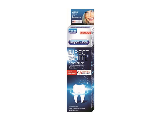 Rapid White Dentifrice de blanchiment - 100ml