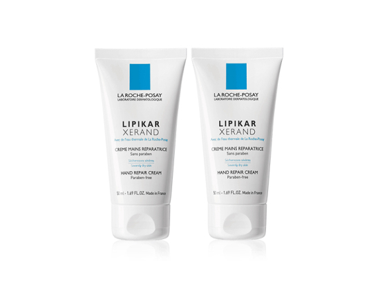 La Roche-Posay Lipikar xerand crème mains - 2x50ml