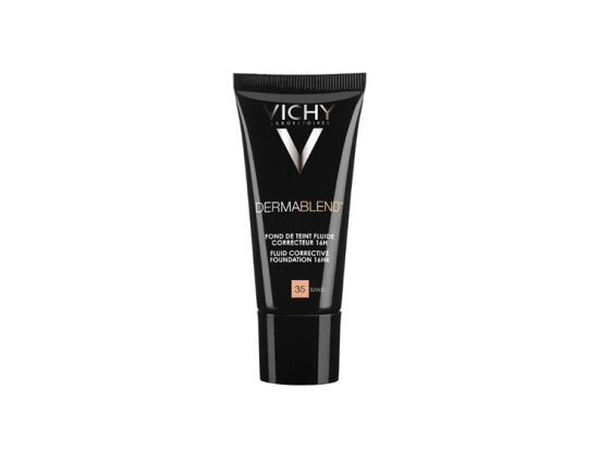 Vichy Dermablend Fond de teint fluide Correcteur 16h Teinte 35 Sand - 30ml