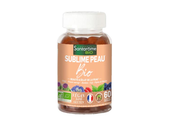 Santarome Gummies Sublime Peau BIO - 60 gummies