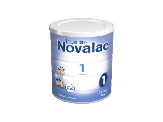 Novalac 1 Lait Infantile 1er âge - 800g