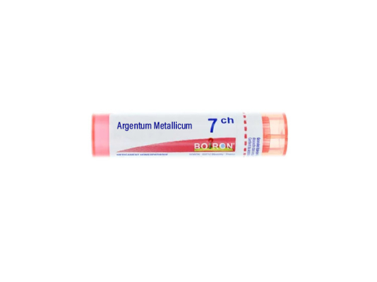 Boiron Argentum Metallicum 7CH Tube - 4g