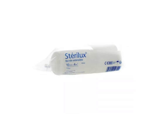 Stérilux bande extensible - 10cm x 4m