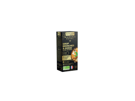 Santarome Bio Sirop Bronches & Gorge Miel de Manuka BIO - 125 ml