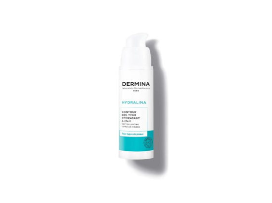 Dermina Hydralina Contour des yeux hydratant 3-en-1 - 20 ml