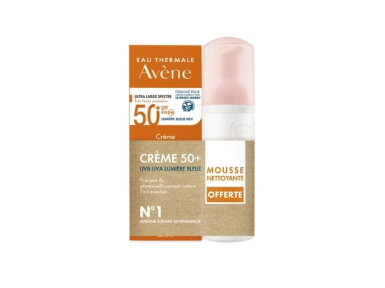 Crème Solaire Fini Invisible SPF50+ - 50ml + Mousse Nettoyante OFFERTE