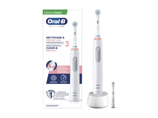 Oral-B Brosse à dents électrique Nettoyage professionnel et protection 3