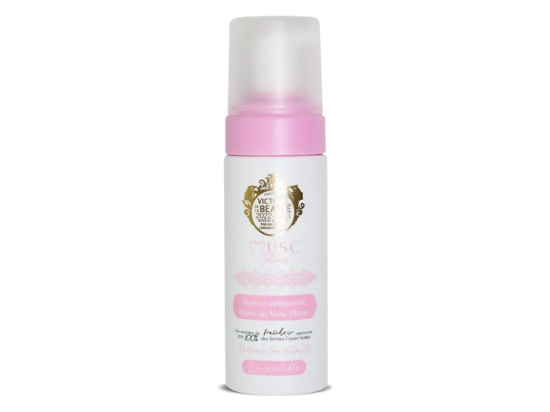 Mousse intime nettoyante au Musc Blanc 150ml